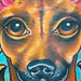 Tattoos - Honey the Chihuahua Foxie Dog Tattoo - 55326